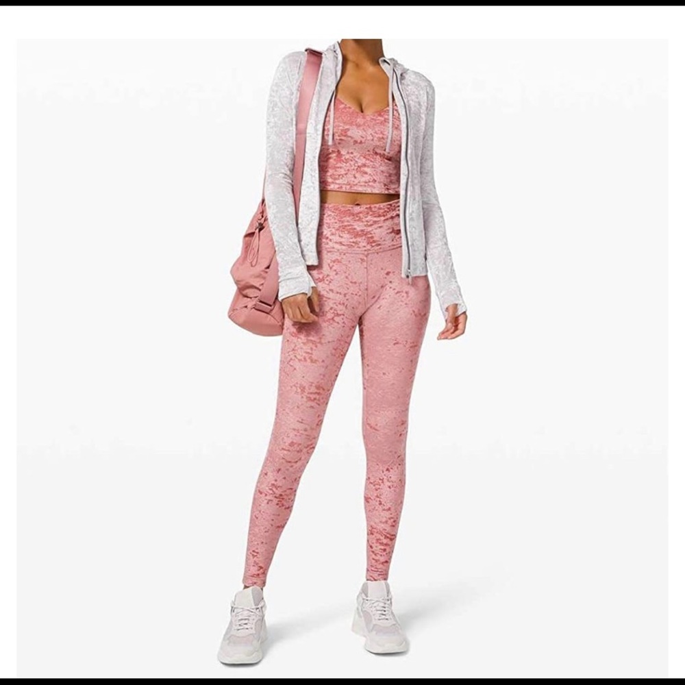 Lululemon wunder under lounge crushed velvet